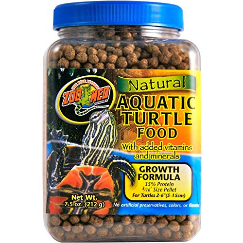 Zoo Med Aquatic Turtle Food Growth Formula 7.5 oz.