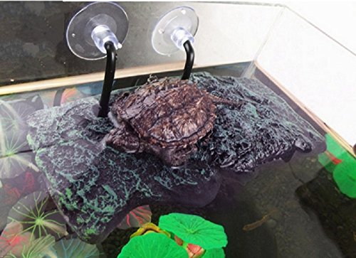 BigTron Turtle Platform, Floating Turtle Pier Rectangular Terrapin Dock PU Foam Aquarium Float Decoration Bask Terrace Climb Brazilian Tortoise - size: Small