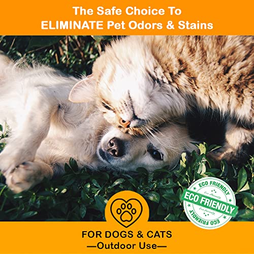 MICROBE-LIFT Outdoor Pet Odor Eliminator For Strong Odor On Turf, Patios, Deck, and Lawns - Keeps Pets From Going in Same Spot, 32oz - size: 32 Fl Oz (Pack of 1)