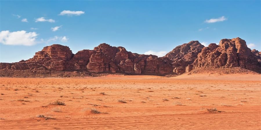 72x18inches Terrarium Background Rock Mountain Blue Sky Western Desert Backdrop Reptile Habitat Background Aquarium Fish Tank Decoration Vinyl Background - size: 72x18in