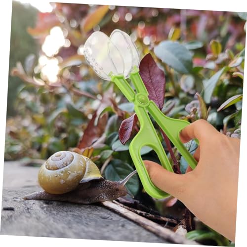 Multi-Functional Insects Catcher Tweezers Cage Clamp Reptile Poop Scoop for Aquarium