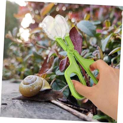 Multi-Functional Insects Catcher Tweezers Cage Clamp Reptile Poop Scoop for Aquarium