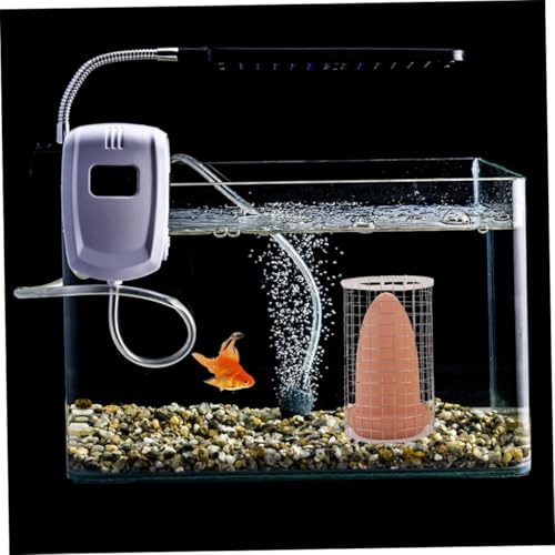 1set Shrimp Spawning Barrels and Breeding Cone for Discus Fish Pottery Craft Aquarium Decoration for Tropical Fish and Shrimp Breeding Design - size: 20.00X11.00X11.00CM