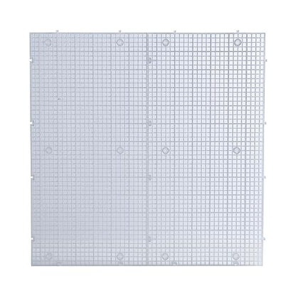 Plastic Grid Divider Tray Egg Crate Louvre Aquarium Fish Tank 8 Pcs | Bottom Isolation with Bracket - size: 8pcs