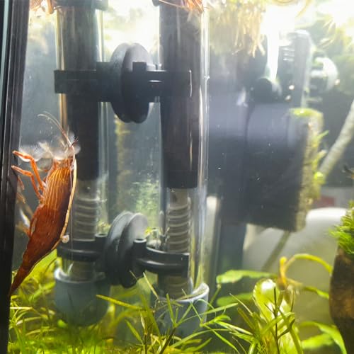 OIIKI 15PCS Fish Tank Suction Cup Clips, Aquarium Suction Cup Camp Clips | Black Plastic Fish Tank Accessories for Fish Tank Attachments for Tank Pump, Overhead Line Tube, Fish Tank Aeration Setup - color: Black,15pcs