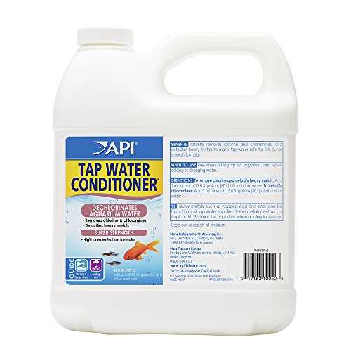 API TAP WATER CONDITIONER Aquarium Water Conditioner, 64-Ounce,White - color: White, size: 64-Ounce