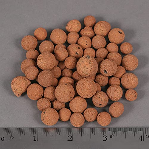 Mother Earth Products Mother Earth HGC714114 Hydroton Original Expanded Clay Pebbles, 25 Liter, Terra Cotta - size: 25 Liter