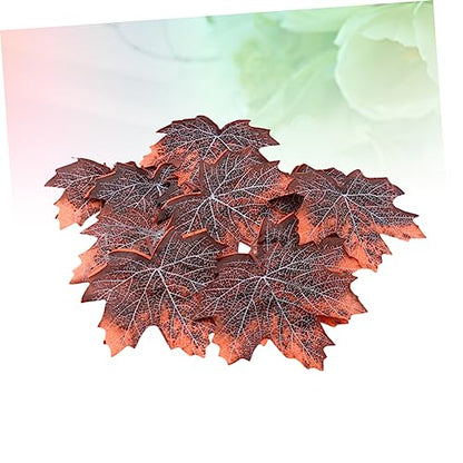 DOITOOL Leaf Litter Reptile 36 Pcs Decor Terrarium Supplies Leopard Gecko Supplies Pet Supplies Hermit Crab Animal Supplies