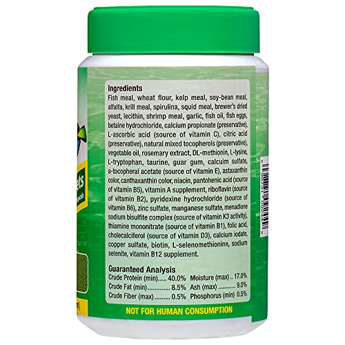 Ocean Nutrition Formula Two Pellets - Fish Food for Herbivorous & Omnivorous Marine Tropical Fish, High Protein(40%) - 14 oz (400 g) Small Pellets - size: 14 Ounce (Pack of 1), style: Small Pellet Size (+/- 1.2mm)