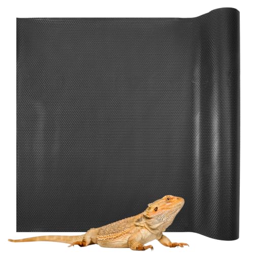 120Gallon Reptile Terrarium Mat Liner 59X24 Reptile Carpet Bedding | Leopard Gecko Tank Liner Mat Bearded Dragon Substrate for 4x2x2 Reptile Enclosure