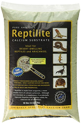CaribSea Aquatics Reptilite Habitat, Moss Green, 10-Pound - color: Moss Green, size: 10-Pound