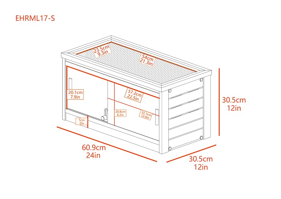New Age Pet ECOFLEX Small Reptile Enclosure with Matching Cabinet Stand Set in Grey - color: Grey, size: Small