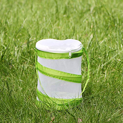 RESTCLOUD 2-Pack Mini Butterfly Habitat, Insect Mesh Cage, Bug Terrarium Pop Up 5.5" x 7" Tall (Pack of 2)