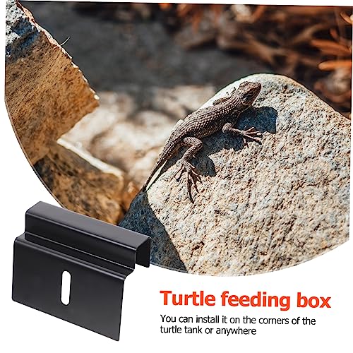 DOITOOL Reptile Tank Hook Durable Hanging Hook for Turtle Lizard Insect Feeding Box Easy Install Terrarium Accessory for Glass Tanks