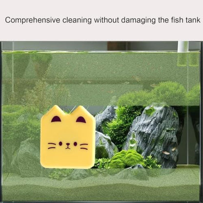 Magnetic Aquarium Cleaner Cute Magnet Cleaner Brush | Aquarium Cleaning Tools Algae Scraper for Saltwater Gravel Sand Water Stains Dirt Maintenance