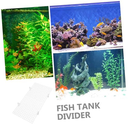 TOYANDONA 2pcs Aquarium Isolation Boards for Fish Tank Jumping Covers Cups Prevents Fish Escape for Safe