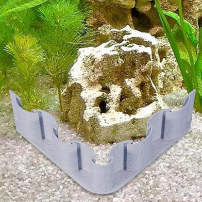 Aquarium Substrate Barrier Sand Isolation Board Substrate Barrier | Aquarium Accessories, Fish Tank Landscaping Decorative Board for Sand Water Grass Mud Isolation - size: C