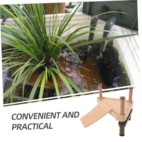 Turtle Basking Platform Ladder for Aquarium Floating Tank Decor and Resting Area for Water Turtles Frogs Lizards and Tortoises Easy Climbing Ramp for Optimal Growth