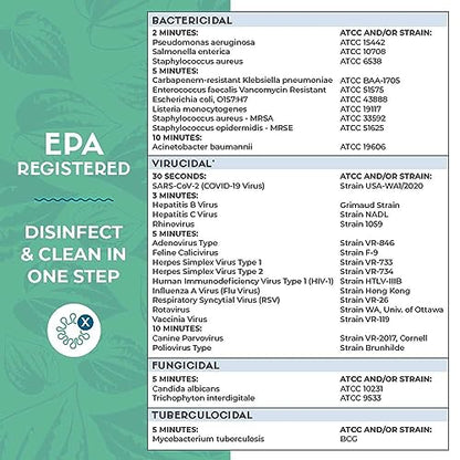 Zogics EcoPro Compostable Disinfecting Wipes, 3200 Wipes | EPA registered, Plant-based citric acid disinfectant, compostable - size: 800 Count (Pack of 4)