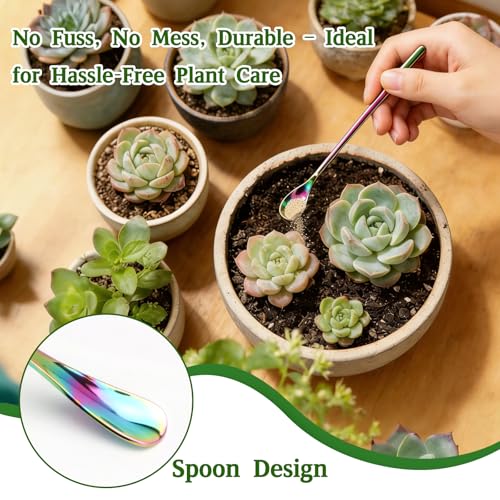OLIISS Stainless Steel Reptile Feeding Tongs and Spoon Set - 10.6" Straight & Curved Tweezers for Aquariums & Crafts - Feeder Tools for Bearded Dragons & Lizards - Terrarium Tank Supplies - size: 10.6"(with Spoon)