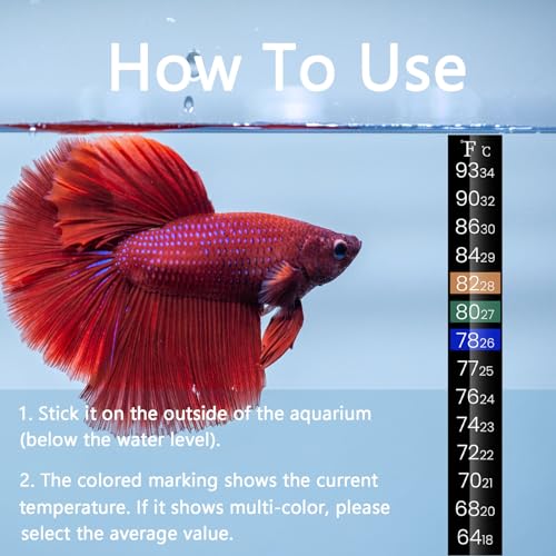 AQUANEAT Aquarium Heater, 50W Fish Tank Heater, Adjustable Submersible Water Thermostat with Thermometer - size: 50W