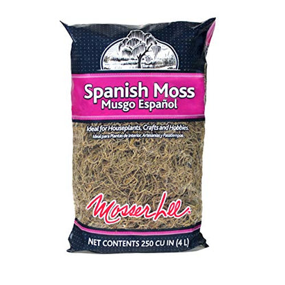 Mosser Lee ML0560 Spanish Moss, 250 Cubic Inches - size: No Size
