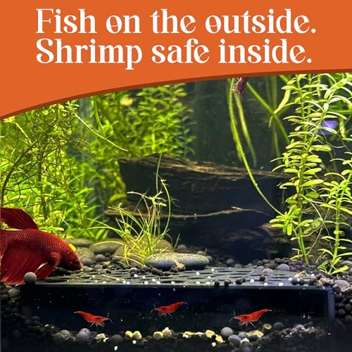 Shrimp Breeding Protector, Shrimp Hide Tunnel, White | Aquarium tunnel creates a sheltered breeding cave for dwarf, cherry and baby shrimp while helping protect young shrimp. - color: White