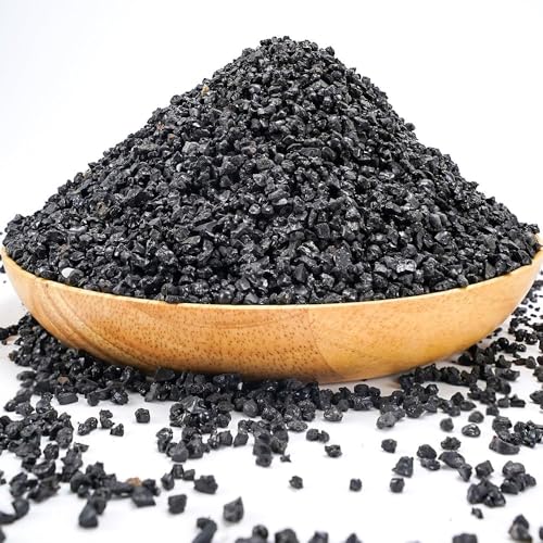 TOYPOPOR 2.2 lb Black Lava Pebble Vase Filler Pebbles Stones Crafting Floral Arranging Home Decor Decorative Colored Crushed Stones Special Black Aquarium Gravel for Freshwater Aquariums - color: Colored Galaxy, size: 2.2 lb