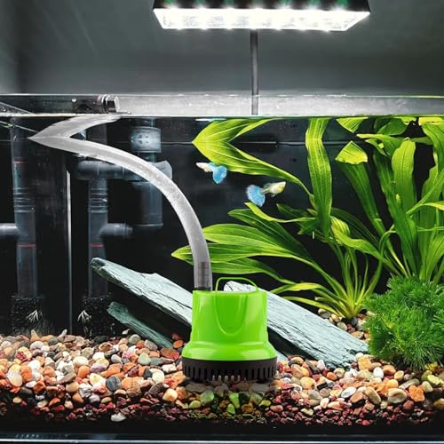 Submersible Aquarium Pump Quiet Filter System Circulation Device | Fountain Water Pump Suction Cup Drainage for Outdoor Garden Pool Sump Hydroponic Irrigation Terrarium