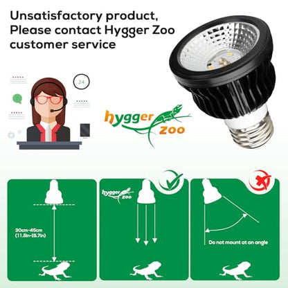 High Intensity UVB Reptile Light Bulb 5.5W 5.0 Full Spectrum UVA UVB for Reptiles simulating Sunlight Promote Synthesis of Vitamin D3 in Reptile Pets for Turtle,Lizard,Bearded Dragon - size: 5.5W5.0