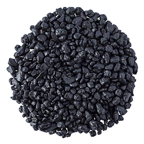 Glofish Aquarium Gravel, Solid Black, 5-Pound Bag - color: Black, size: 5 pound