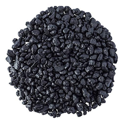 Glofish Aquarium Gravel, Solid Black, 5-Pound Bag - color: Black, size: 5 pound