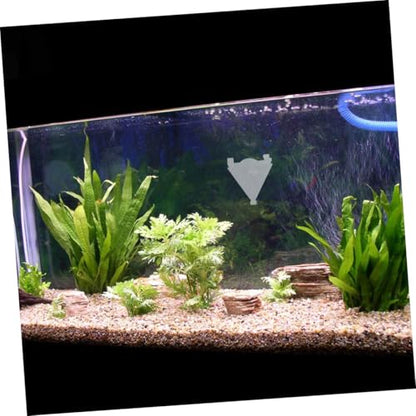 VOSAREA Acrylic Automatic Fish Tank Feeder Red Feeding Cup, Worm Food Dish, Aquarium Accessory for Fish and Shrimp Feeding