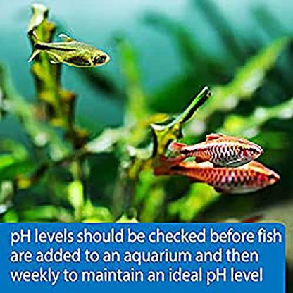 API TEST STRIPS,For Variety of Water Parameters,Monitor aquarium water quality and help prevent invisible water problems that can be harmful to fish,Use weekly and when problems appear,25-Count (33F) - style: pH