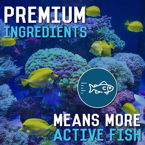 RON'S CICHLIDS Juvie Blend African Cichlid Fish Food, Premium Tropical Fish Food Pellets with Protein, Veggies & Fruits for Healthier, Brighter & Bigger Tropical Fish & Cleaner Tanks, 5.5 LB - size: 5.5 Pound (Pack of 1)