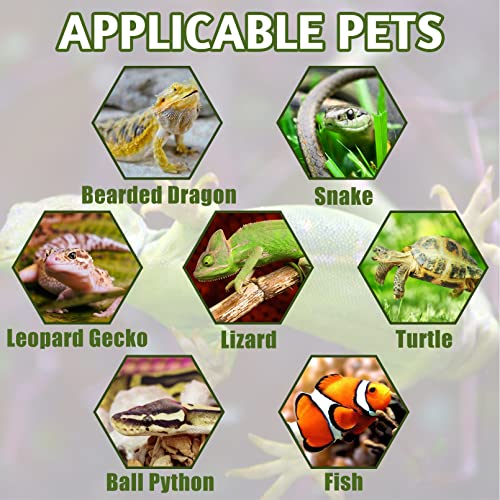 kathson Reptile Tank Decor Lizard Hide and Cave Plants Terrarium Decorations Resin Cactus Desert Aquarium Tank Habitat Accessories for Bearded Dragon Chameleon Leopard Gecko Snake Fish (Cactus) - style: Style A