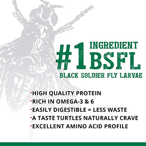 Fluval Bug Bites Turtle Food, 1.5 oz, Brown | Pellets for Small to Medium Sized Turtles, A6592 - size: 1.5 Ounce (Pack of 1)