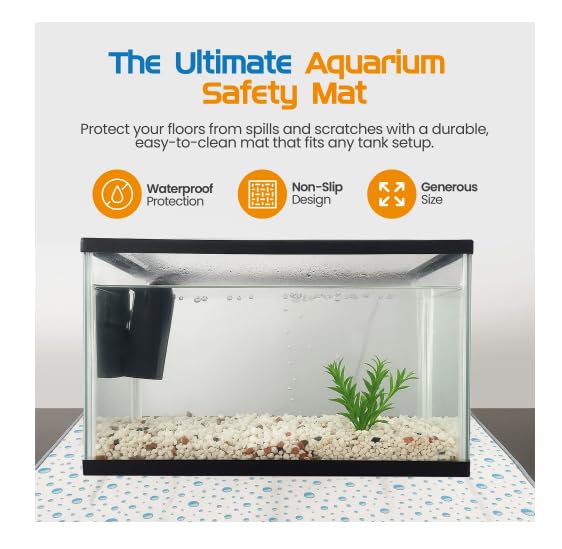 Flipper Flip-Mitt & Splash Mat – Super-Absorbent, Reusable, Waterproof, Non-Slip Aquarium Maintenance Kit