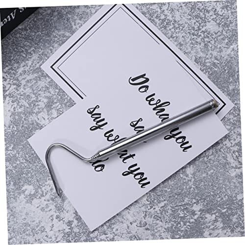 BESPORTBLE Portable Extendable Snake Hook 71cm Stainless Steel 2Pcs Silver | Easy-grip Handle, Convenient for Carrying, Wild Catching Use, Reptile Enthusiasts, Snake Enthusiasts