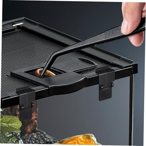 Mipcase 6Pcs Terrarium Screen Cover Clips Reptile Box Latch Tortoise Tank Reptile Tank Latch Turtle Buckle for Aquariums Glass s Fish Breading Box