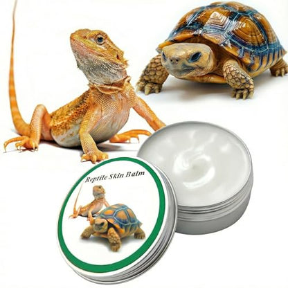 RONDURE Reptile Shell Balm for Tortoise Ointment Turtle Shell Care Conditioner Moisturizer Tortoise Shell Balm Turtle Shell Cleaner Wax Protect Accessories 2 Oz