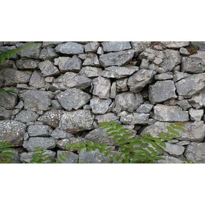 Rock Wall Aquarium Background Natural Stone Fish Tank Background Rocky Glass Stone Wall Green Plants Aquarium Backgrounds Rocky Stones Walls Reptile Tank Enclosure Backgrounds Wallpaper 24x12in - color: Grey, size: 24(W)x12(H)inches/ 60(W)*30cm(H)