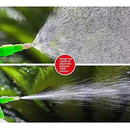 Garden Pump Sprayer 68 oz/0.5 Gallon Hand Held Pressure Bottle Brass Adjustable Nozzle Large Capacity Water Weed Flower Plant Mister Lawn Home Washing Spray 2L (Green) - color: Green