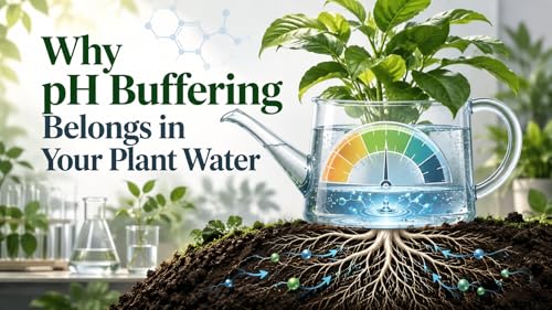 OneDose Tap Water Conditioner for Plants, Removes Chlorine and Chloramines, Stabilizes pH to 5.6-6.4, Makes Healthy Roots