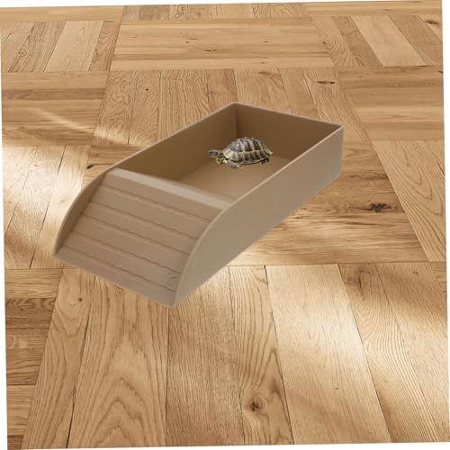 BESPORTBLE Turtle Bathing Pool Extra Large Reptile Water Bowl Tortoise Soaking Tub Household Turtle Pool Reptile Accessory Abs Material