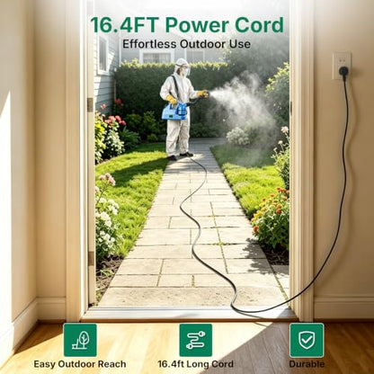 SWANSOFT 7L(1.85 Gallon) ULV Fogger Machine, Electric Atomizer Sprayer, Portable Foggers Machine for Home Indoor