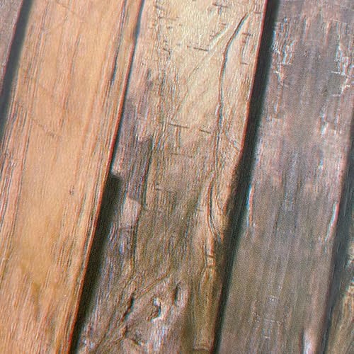 Yifely Self-Adhesive Shelf Liner Removable Tabletop Protect Paper for Covering Rent House Shelving Drawers, Rustic Wood Grain, 17.7 Inch by 9.8 Feet