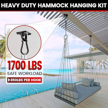 304 Stainless Steel Pad Eye Snap Hook,M10 Ceiling Hook 1700Lb,8Pc | Hanging Kit with Screws for Hammock Chair Swing, Yoga Gym Equipment, Sun Shade Sail, Plant Hangers & Marine Boat Hardware - size: 4 Inch, style: Black Rhombus