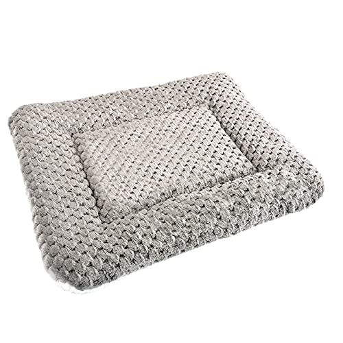 Small Animal Bed Mat, Soft & Warm, Suitable for Guinea Pig, Hamster, Rabbit, Rat and Bearded Dragon (XX-Large(19.7''x15.7''), Mesh Grey) - color: Mesh Grey, size: XX-Large(19.7''x15.7'')