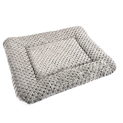 Small Animal Bed Mat, Soft & Warm, Suitable for Guinea Pig, Hamster, Rabbit, Rat and Bearded Dragon (X-Large(13.3''x9.4''), Mesh Grey) - color: Mesh Grey, size: X-Large(13.3''x9.4'')